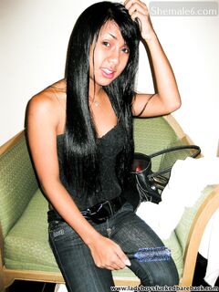 Oil - Little Ladyboy Big Cock Bareback