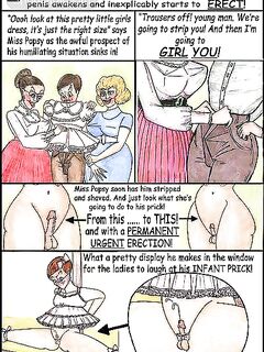 TransSobranie Рисованые Картинки С Sissy Мальчиками-Девочками